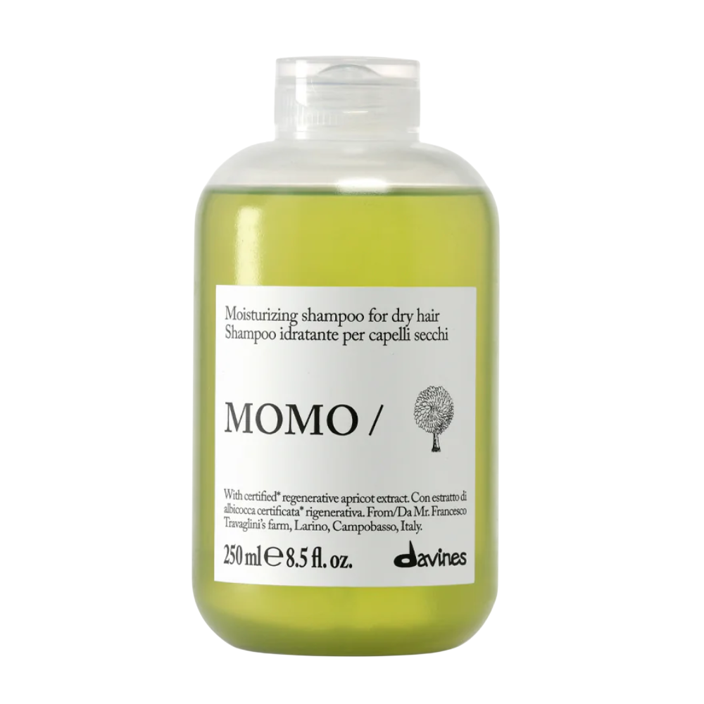 DAVINES Momo Shampoo New 250ml - Зволожувальний шампунь для сухого волосся DAVINES Momo Shampoo New 250ml - Зволожувальний шампунь для сухого волосся
